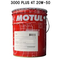 【MOTUL】3000 PLUS 4T 20W-50 20L