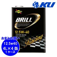 【SUNOCO】BRILL 12.5W-40 4L×1ケース(4缶)