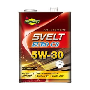 画像1: 【SUNOCO】SVELT EURO C3 5W-30 4L
