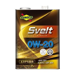 画像1: 【SUNOCO】Svelt 0W-20 4L