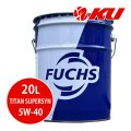 【FUCHS】TITAN SUPERSYN SAE 5W-40  20L