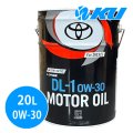 トヨタ純正 ディーゼルエンジンオイル DL-1  0W-30  20L