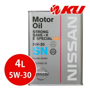 画像1: 【NISSAN】 ストロング セーブ・X  Eスペシャル 5W-30 4L  SN /GF-5