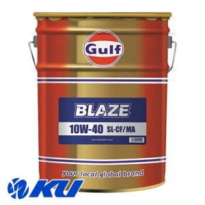 画像1: 【Gulf】BLAZE 10W-40 20L