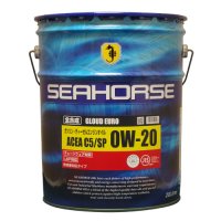 【SEAHORSE】グラウド EURO 0W-20 ACEA C5/SP  20L