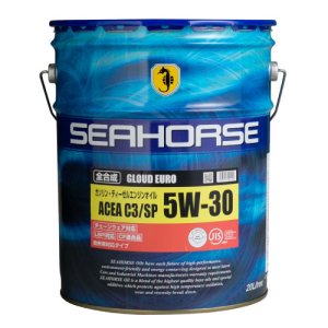 画像1: 【SEAHORSE】グラウド EURO 5W-30 ACEA C3/SP  20L