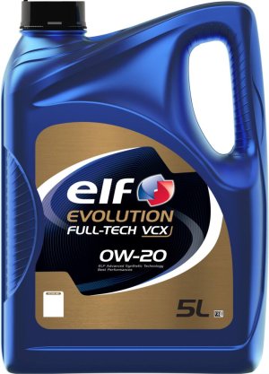 画像1: 【elf】EVOLUTION FULL-TECH VCX 0W-20  5L×1ケース（3缶）