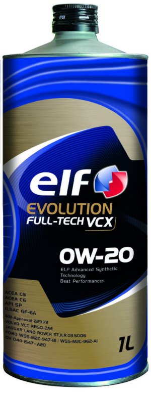 画像1: 【elf】EVOLUTION FULL-TECH VCX 0W-20  1L×1ケース（12缶）