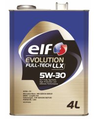 【elf】EVOLUTION FULL-TECH LLX 5W-30  4L×1ケース（6缶）