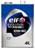【elf】EEVOLUTION 900 RACING 1  10W-50  4L×1ケース（6缶）