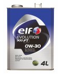 【elf】EVOLUTION 900 FT 0W-30  4L×1ケース（6缶）