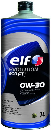 【elf】EVOLUTION 900 FT 0W-30  1L×1ケース（24缶）