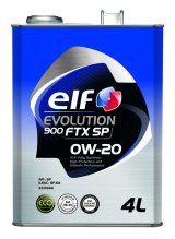 【elf】EVOLUTION 900 FTX SP 0W-20  4L×1ケース（6缶）