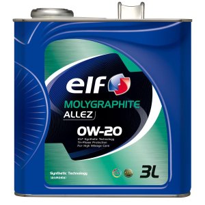 画像1: 【elf】MOLYGRAPHITE ALLEZ 0W-20  3L×1ケース（6缶）