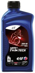 【elf】Moto 4 TWIN TECH 20W-60  1L×1ケース（12缶）