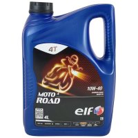 【elf】Moto 4 ROAD 10W-40  4L×1ケース（3缶）
