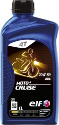 【elf】Moto 4 CRUISE 20W-50  1L×1ケース（12缶）