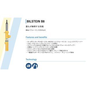 画像2: 【BILSTEIN】B8【ショートストローク】トヨタ ハイエース バン 2WD / 4WD 04/8〜 フロント+リア 1台分セット〔国内正規品〕