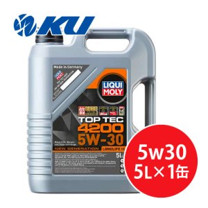 画像1: 【LIQUIMOLY】Top Tec 4200 5W-30 New Generation 5W-30  5L  トップテック4200