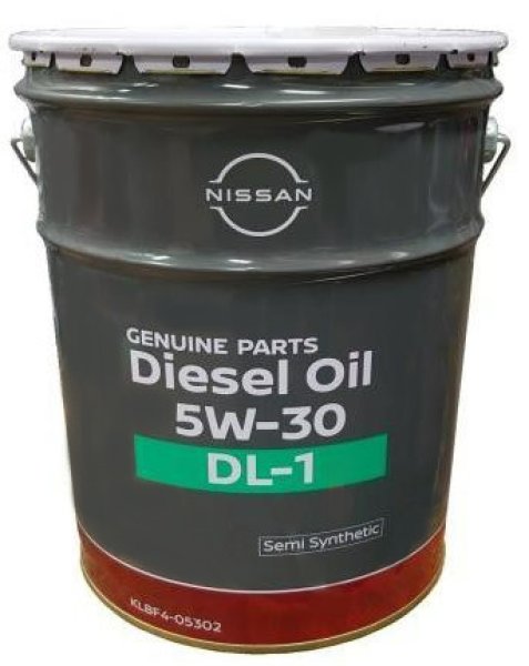 画像1: 【NISSAN】ディーゼルオイル 5W-30 DL-1  20L (1)