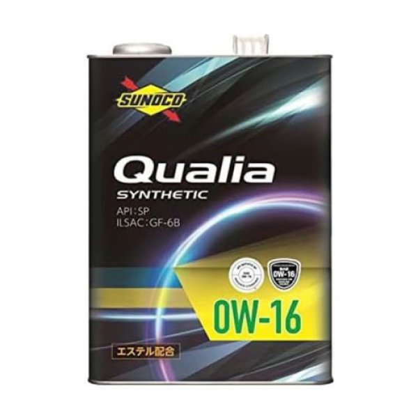 画像1: 【SUNOCO】Qualia 0W-16 4L (1)