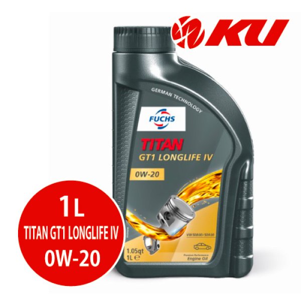 画像1: 【FUCHS】TITAN GT1 LONGLIFE IV SAE 0W-20  1L (1)