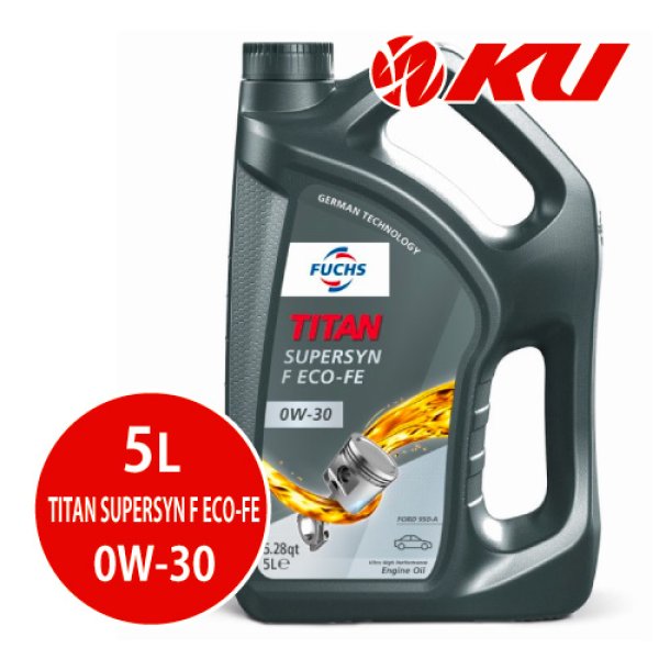 画像1: 【FUCHS】TITAN SUPERSYN F ECO-FE SAE 0W-30  5L (1)
