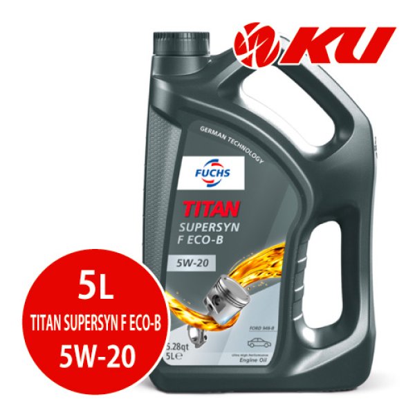 画像1: 【FUCHS】TITAN SUPERSYN F ECO-B SAE 5W-20  5L (1)