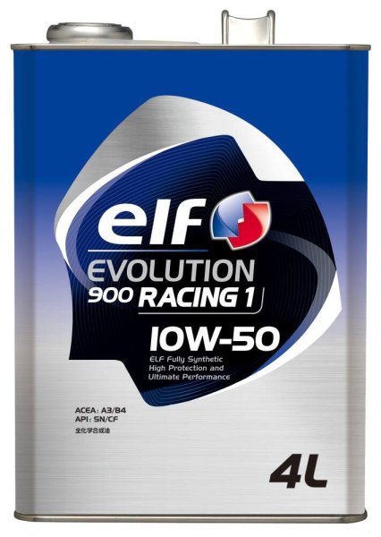 画像1: 【elf】EEVOLUTION 900 RACING 1  10W-50  4L×1ケース（6缶） (1)