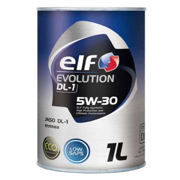 画像1: 【elf】EVOLUTION DL-1 5W-30  1L×1ケース（24缶） (1)
