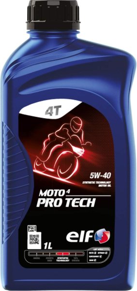 画像1: 【elf】Moto 4 PRO TECH 5W-40  1L×1ケース（12缶） (1)